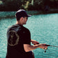 UV protection black t-shirt